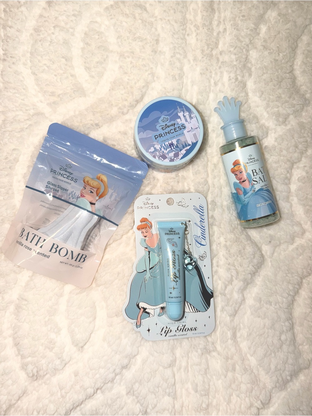 Disney Cinderella Bath & Beauty Gift Set - Light Blue